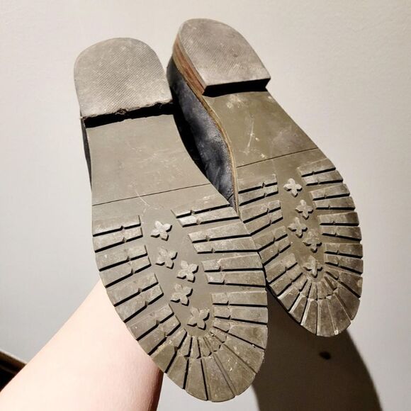 Vintage Black with Pink Leather Shoes Size: 6 US - Picture 6 of 6